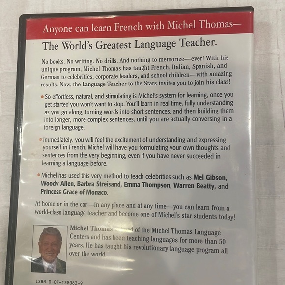 Speak French with Michel Thomas cd program the fastest way to learn French - Picture 5 of 5